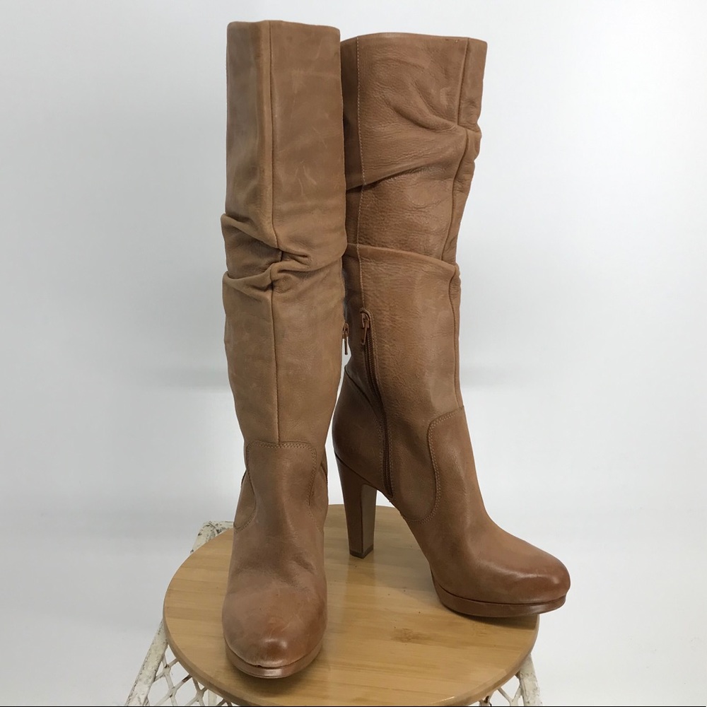 Jessica Simpson Keaton Tan Boots Size 8.5